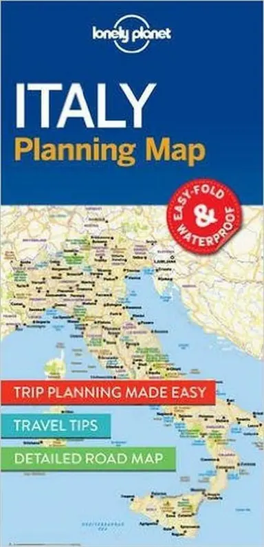 Lonely Planet Planning Map: Italy