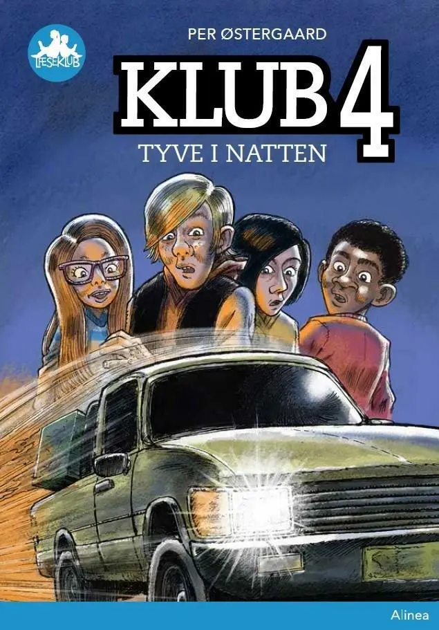 Billede af Klub 4 - Tyve i natten, Blå Læseklub