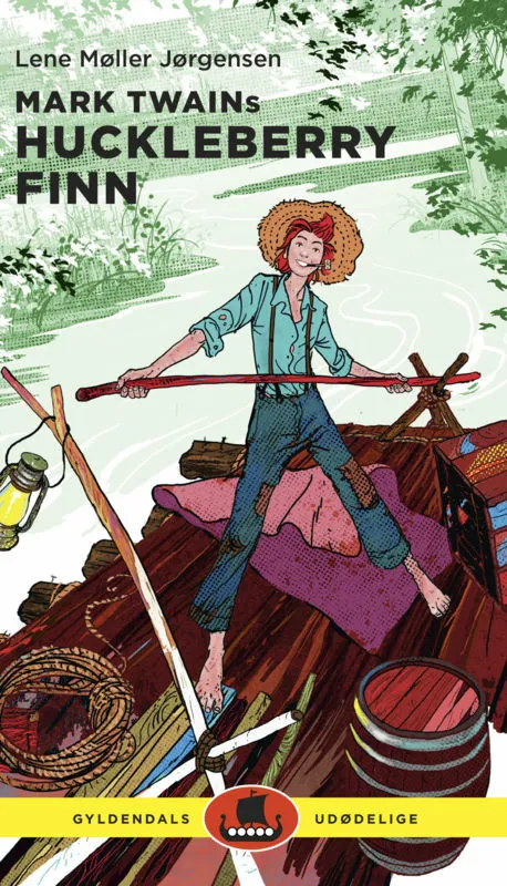Billede af Mark Twains Huckleberry Finn