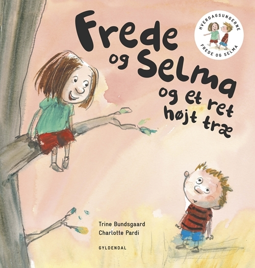 Billede af Frede og Selma 1 Frede og Selma og et ret højt træ