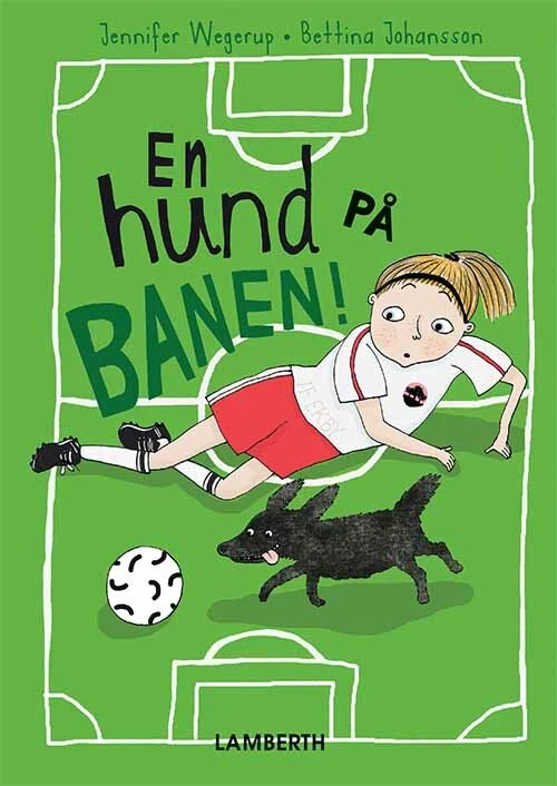 Billede af En hund på banen