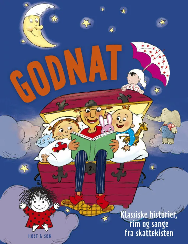 Billede af Godnat - Klassiske historier, rim og sange fra skattekisten