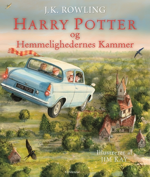 Billede af Harry Potter 2 - Harry Potter og Hemmelighedernes Kammer - illustreret