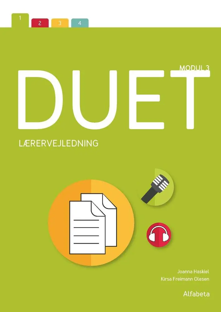 Duet 3, lærervejledning