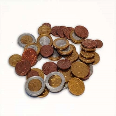 Konkrete materialer, Euromønter