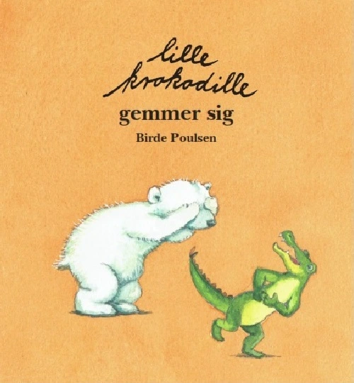 Billede af Lille Krokodille gemmer sig