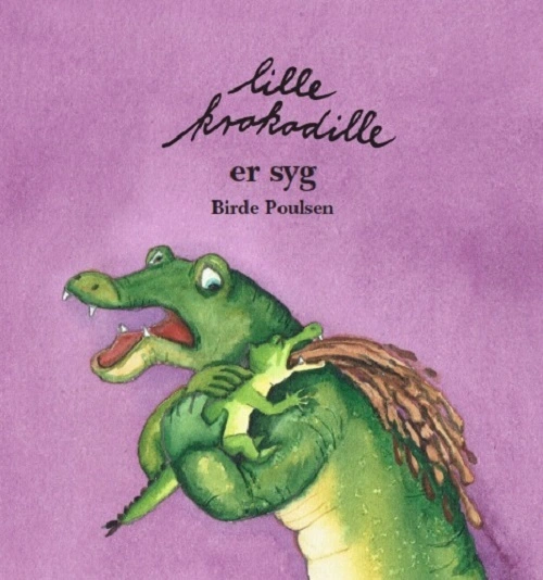 Billede af Lille Krokodille er syg