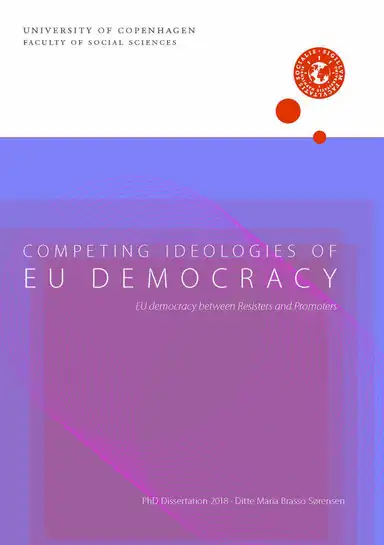 Competing ideologies of EU democracy 