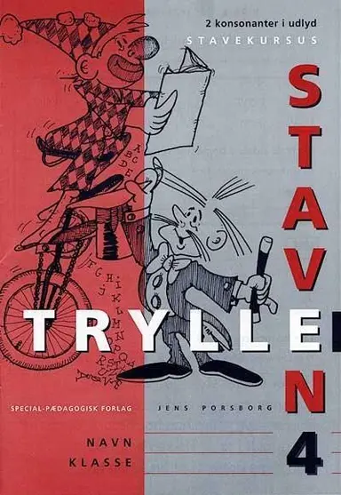 Tryllestaven Stavekursus 4. 2 konsonanter i udlyd, 5 stk.