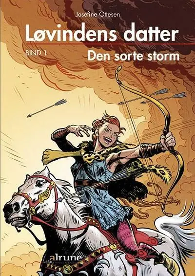 Billede af Løvindens datter, bind 1. Den sorte storm