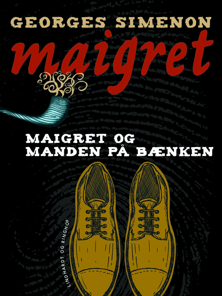 Billede af Maigret og manden på bænken