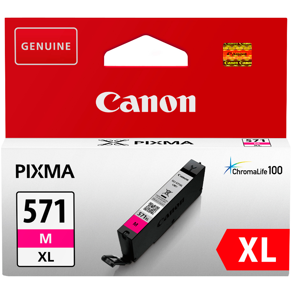 Billede af Canon CLI-571xl magenta printerpatron