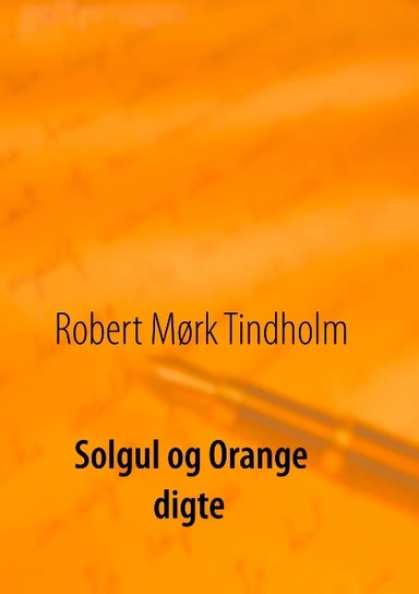 Solgul og orange