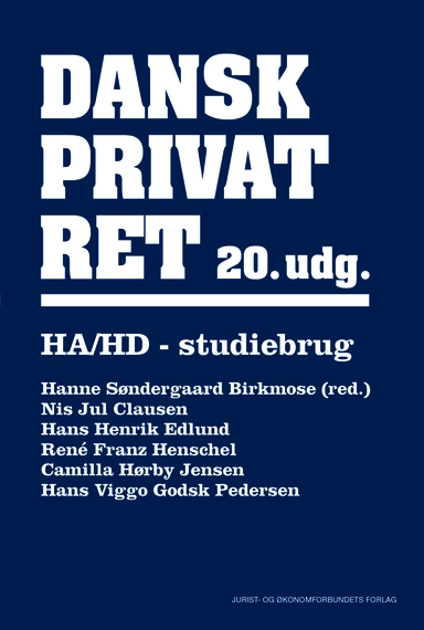 Dansk Privatret HA og HD