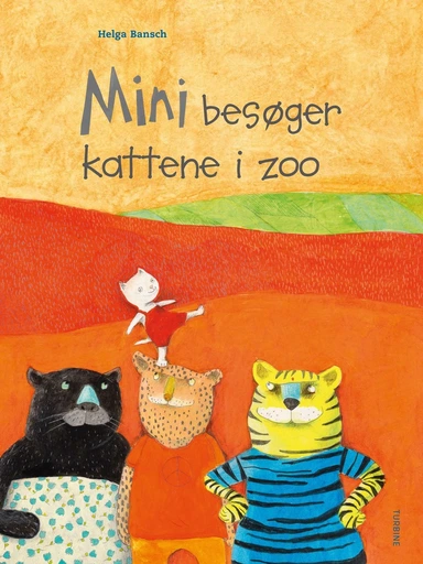 Mini besøger kattene i zoo