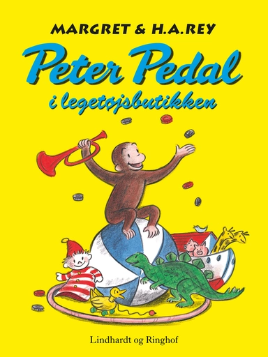 Peter Pedal i legetøjsbutikken