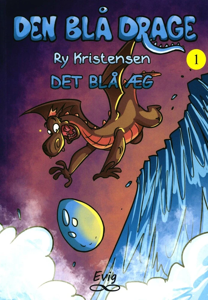Billede af Den blå drage 1 - Det blå æg