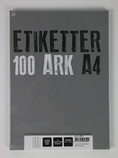 ETIKET RELIEF 100 ARK