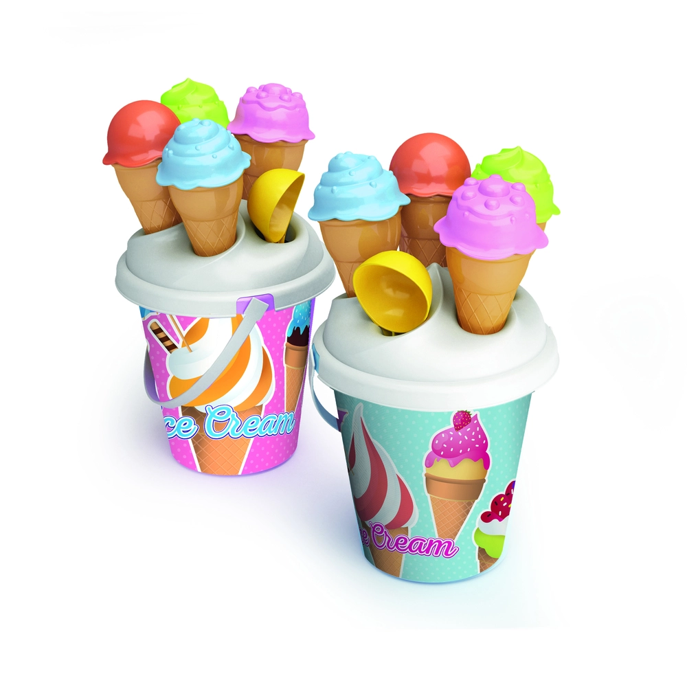 Spandsæt med isvafler & ske Ø16 cm