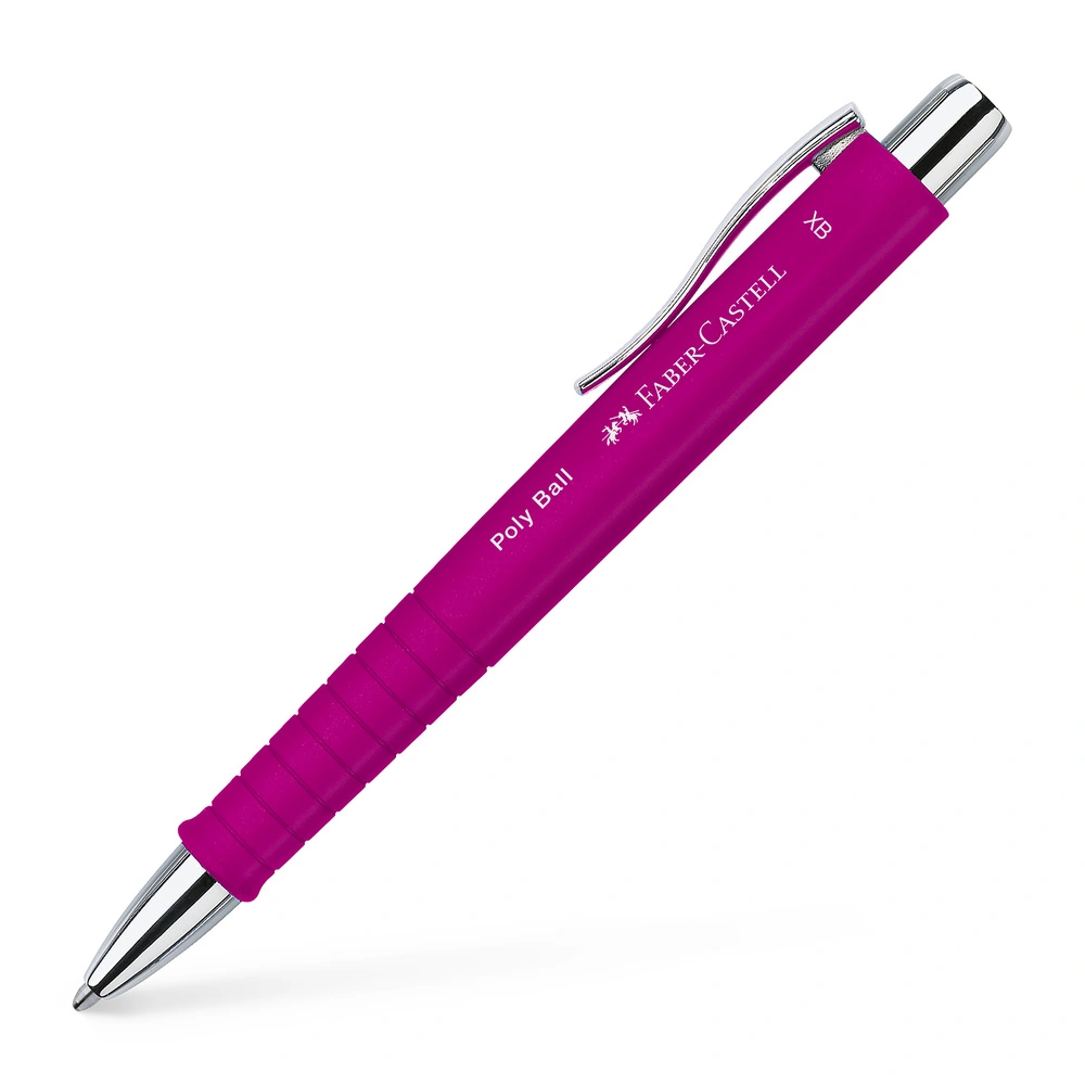 Kuglepen Faber-Castell poly ball pink
