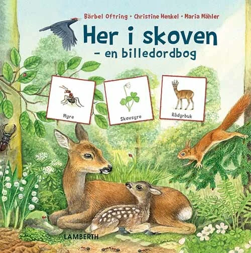 Billede af Her i skoven