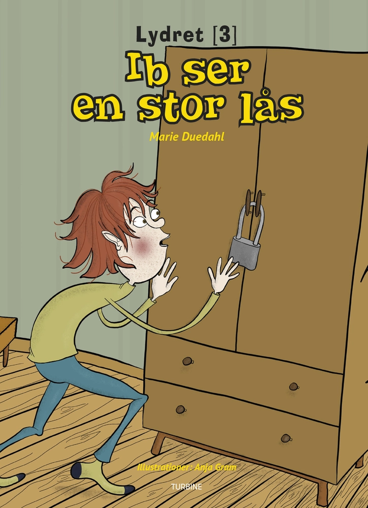 Billede af Ib ser en stor lås