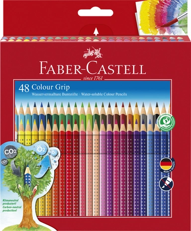 Farveblyant Grip Faber-Castell 48