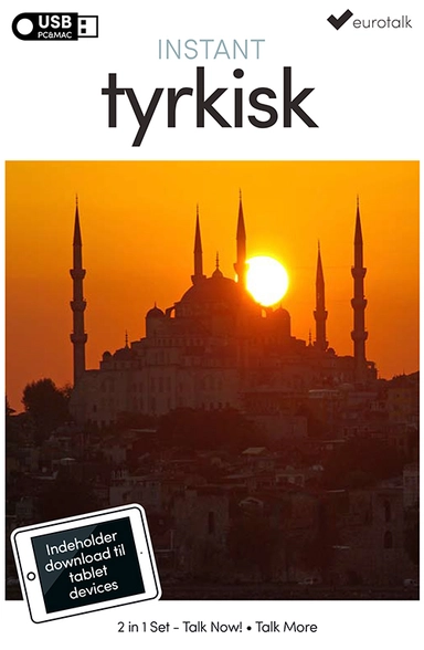 Tyrkisk begynder- og parlørkursus USB & download