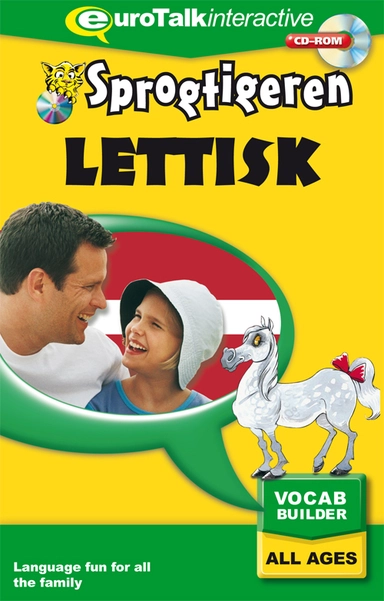 Lettisk kursus for børn CD-ROM