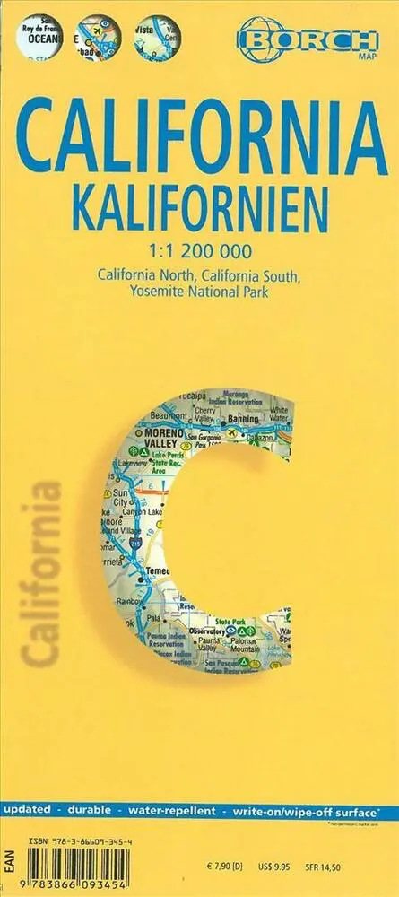 Billede af Borch Map California