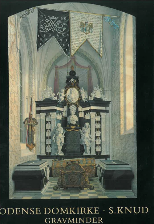 Danmarks kirker. Odense Amt. Odense Domkirke - S. Knud, gravminder