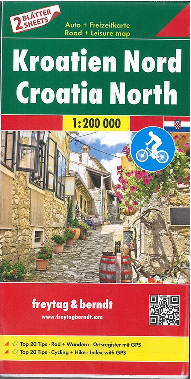 Freytag Road & Cycle Route Set Croatia North - Croatia South