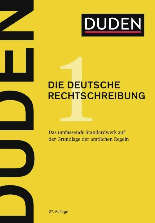 Duden (1) - Die deutsche Rechtschreibung