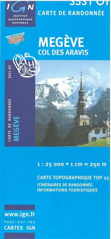 TOP25: 3531ET St-Gervais-Les-Bains - Massif du Mont Blanc