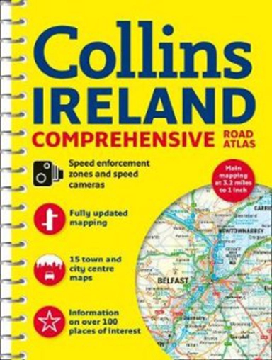 Ireland Comprehensive Road Atlas
