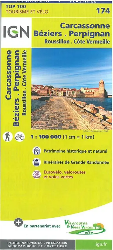 TOP100: 174 Carcassonne - Béziers - Perpignan - Roussillon - Côte Vermeille