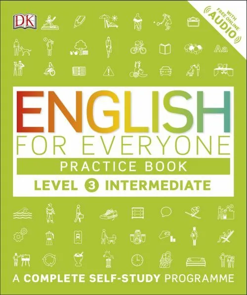 Billede af English For Everyone Practice Book Level 3 Intermediate A Co