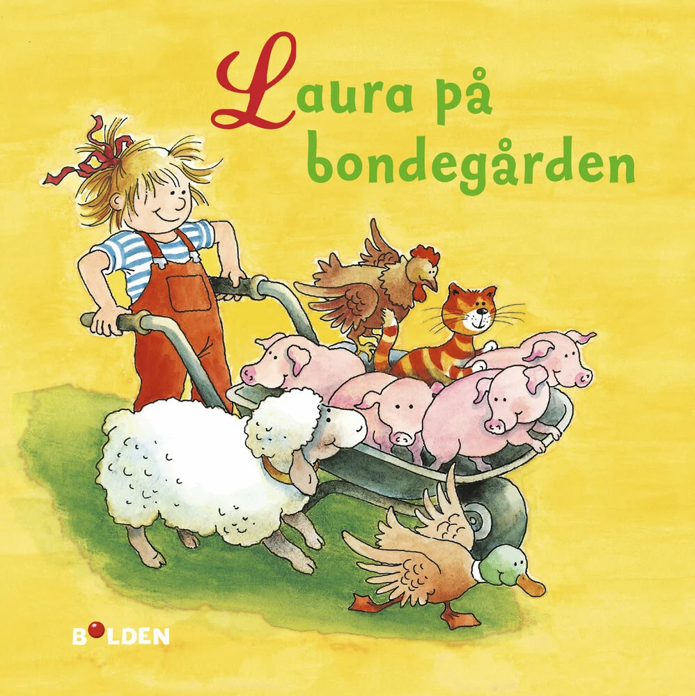 Billede af Laura på bondegården