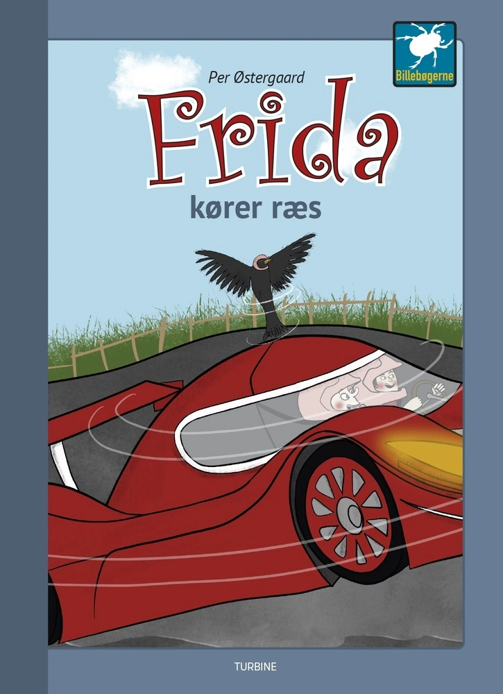 Billede af Frida kører ræs