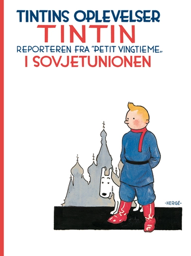 Tintin i Sovjetunionen – softcover sort/hvid