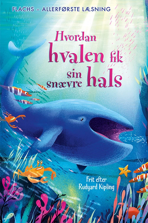 Billede af Allerførste læsning: Hvordan hvalen fik sin snævre hals