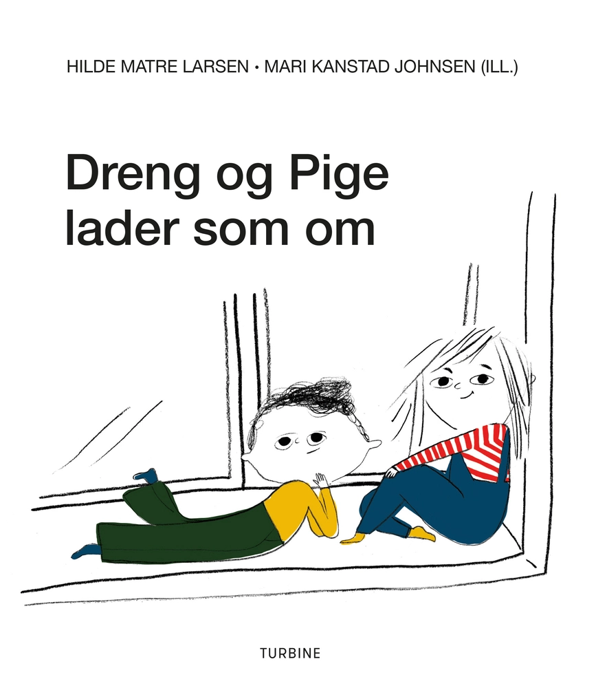 Billede af Dreng og Pige lader som om