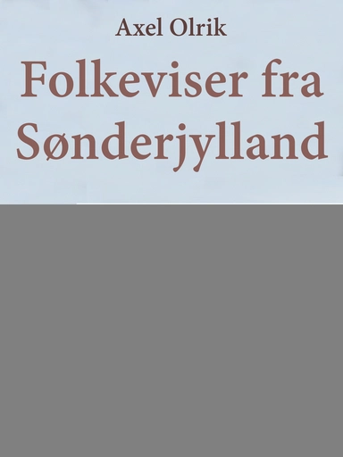 Folkeviser fra Sønderjylland