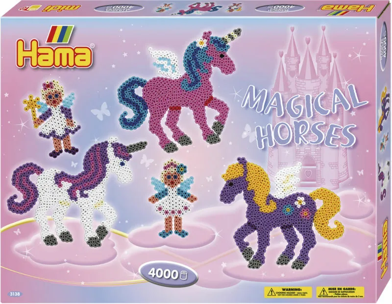 Hama midi gaveæske - magical horses