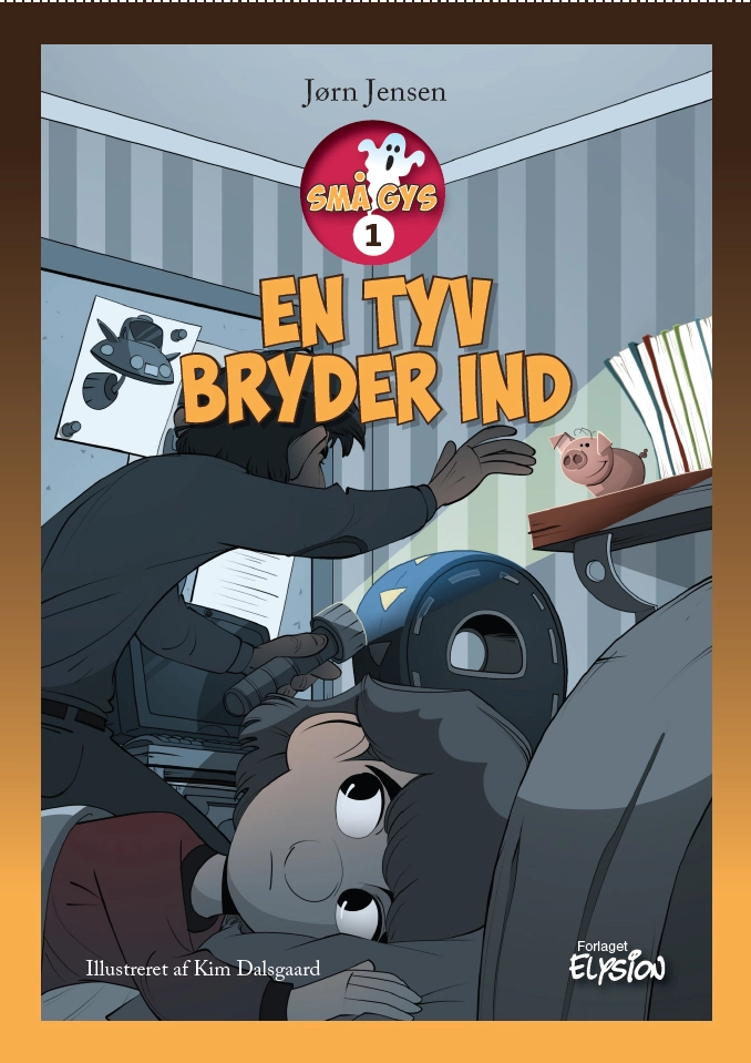 Billede af En tyv bryder ind