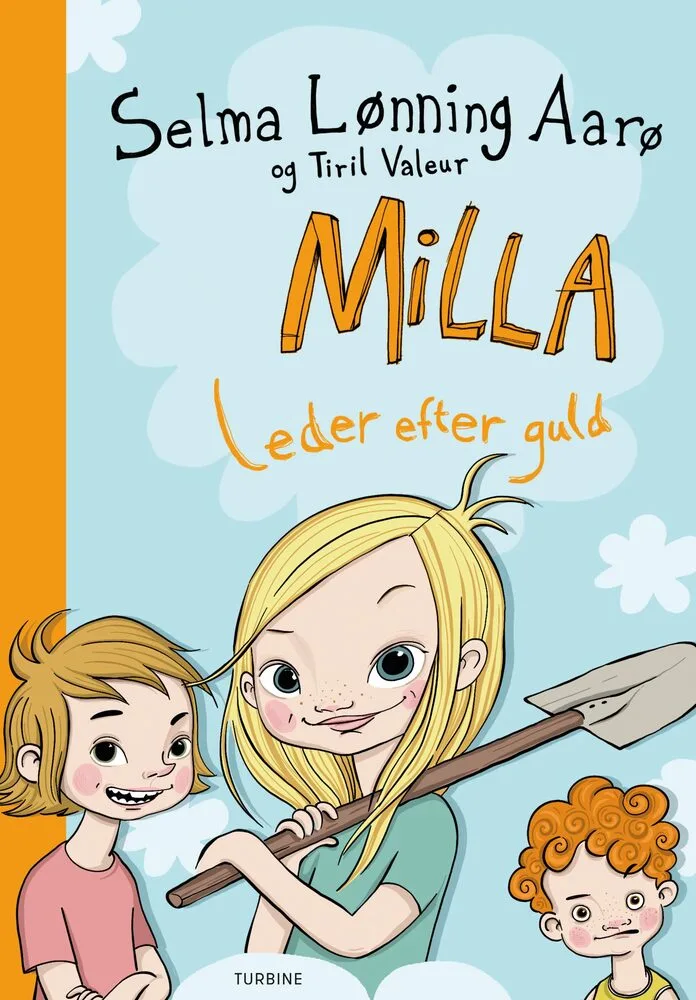 Billede af Milla leder efter guld
