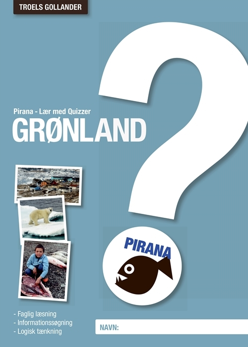 Billede af Pirana - Lær med Quizzer Grønland