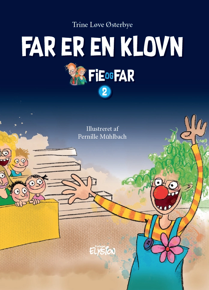 Billede af Far er en klovn