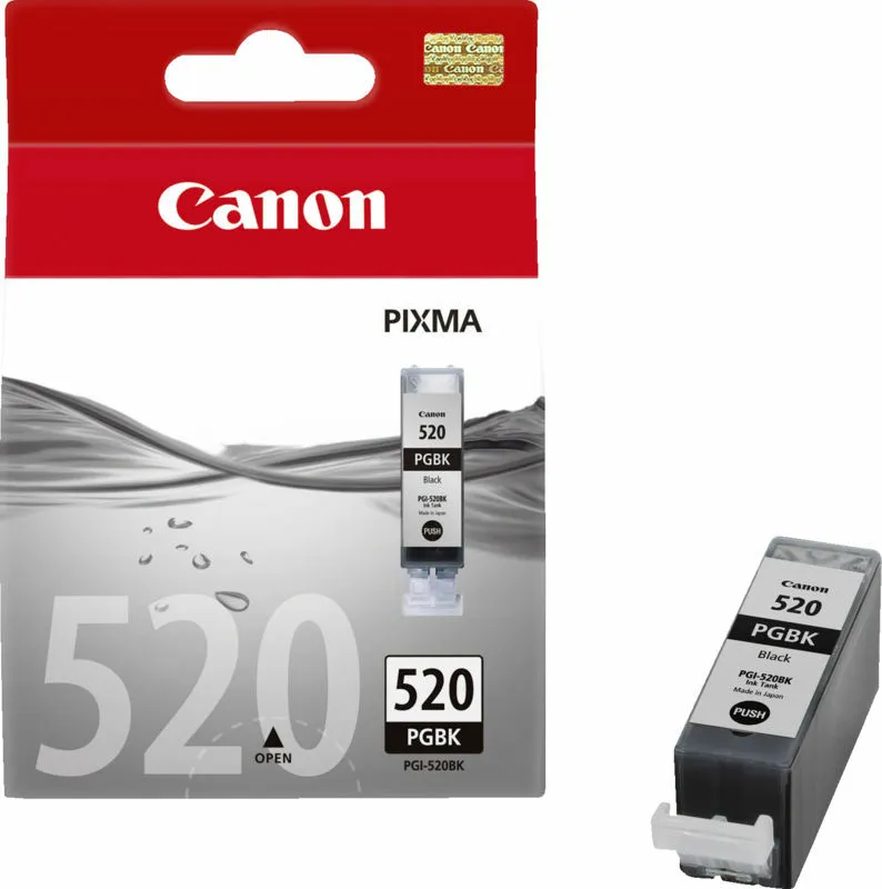 Billede af Canon PGI-520bk black ink cartridge printerpatron
