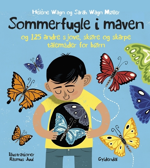 Billede af Sommerfugle i maven. 125 sjove, skøre og skarpe talemåder for børn